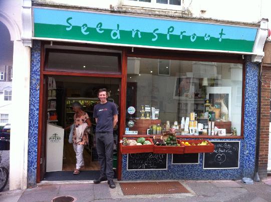 Paul outside SeednSprout